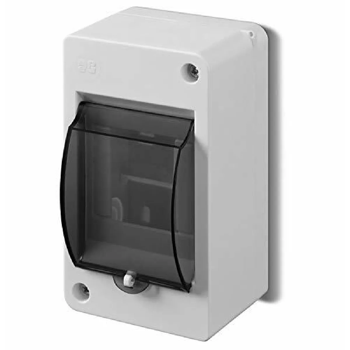 ELEKTRO-PLAST Boîte de distriion à 1 rangée pour 3 modules IP 30 Gris clair
