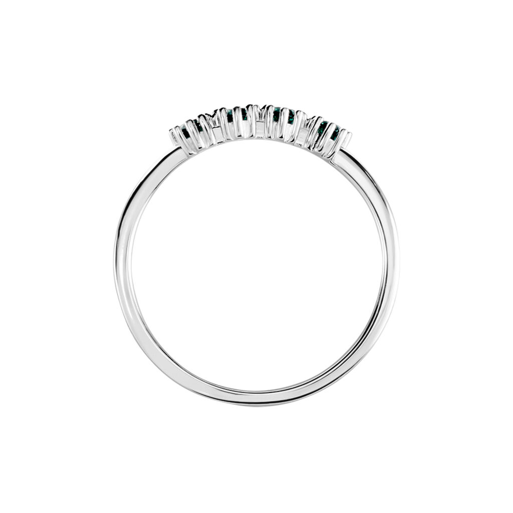 Bague Karrie Argent Blanc Oxyde De Zirconium