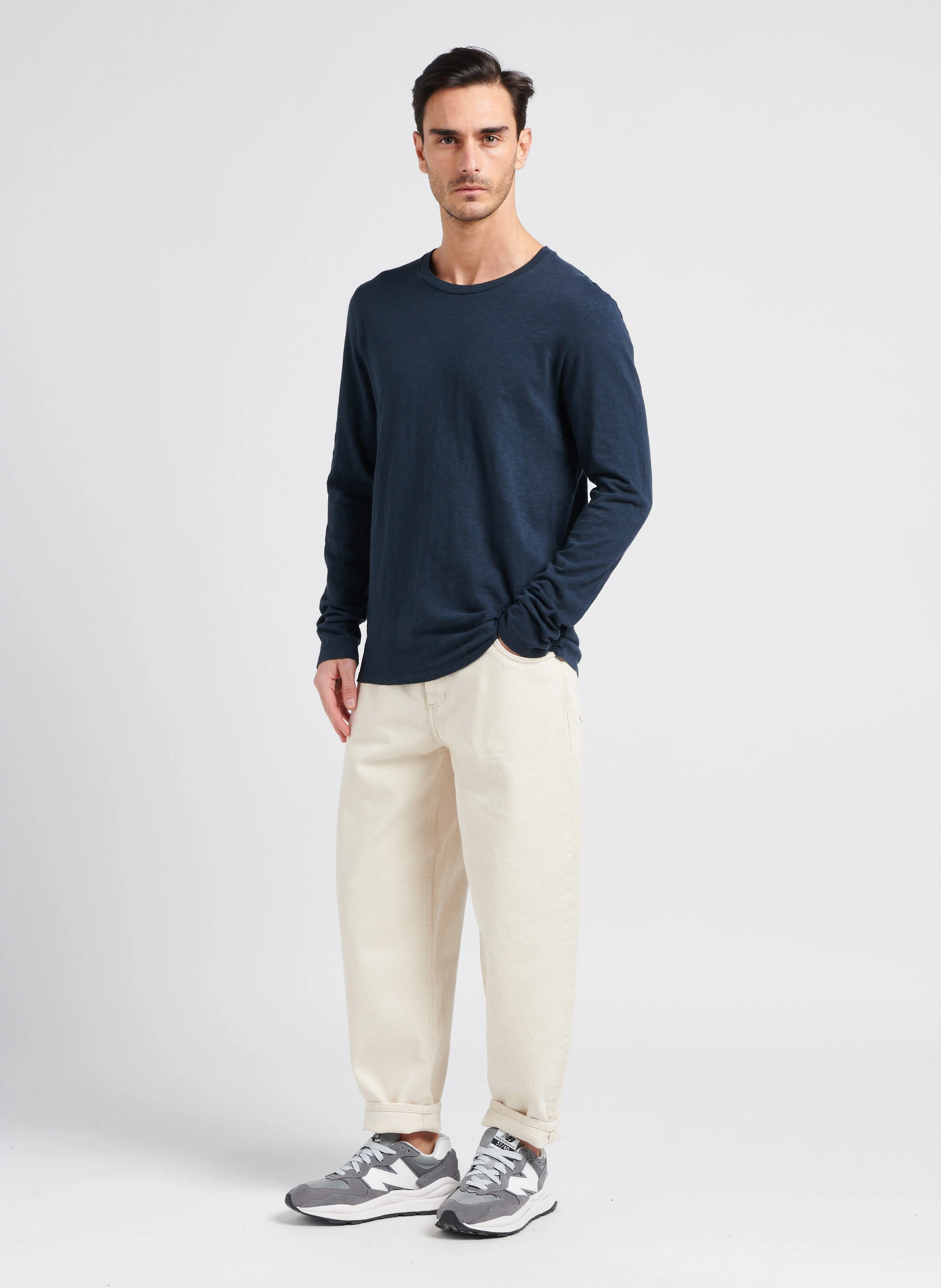 SNOPDOG - Jean droit en coton| Beige