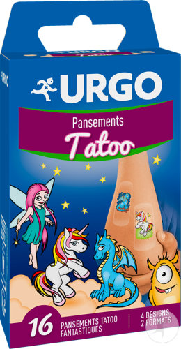 Urgo Pansements Tatoo Enfants 16 Pièces