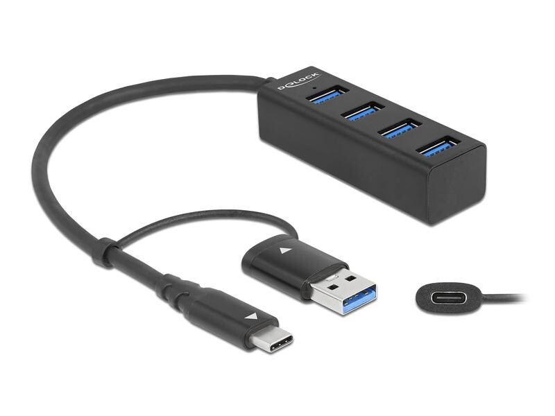 Delock USB-Hub 3.0 Typ-C 4-Port-USB-C-Hub
