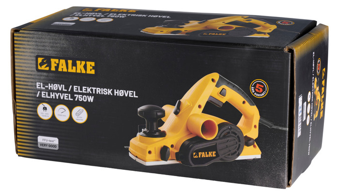 Falke elhøvl 750 W