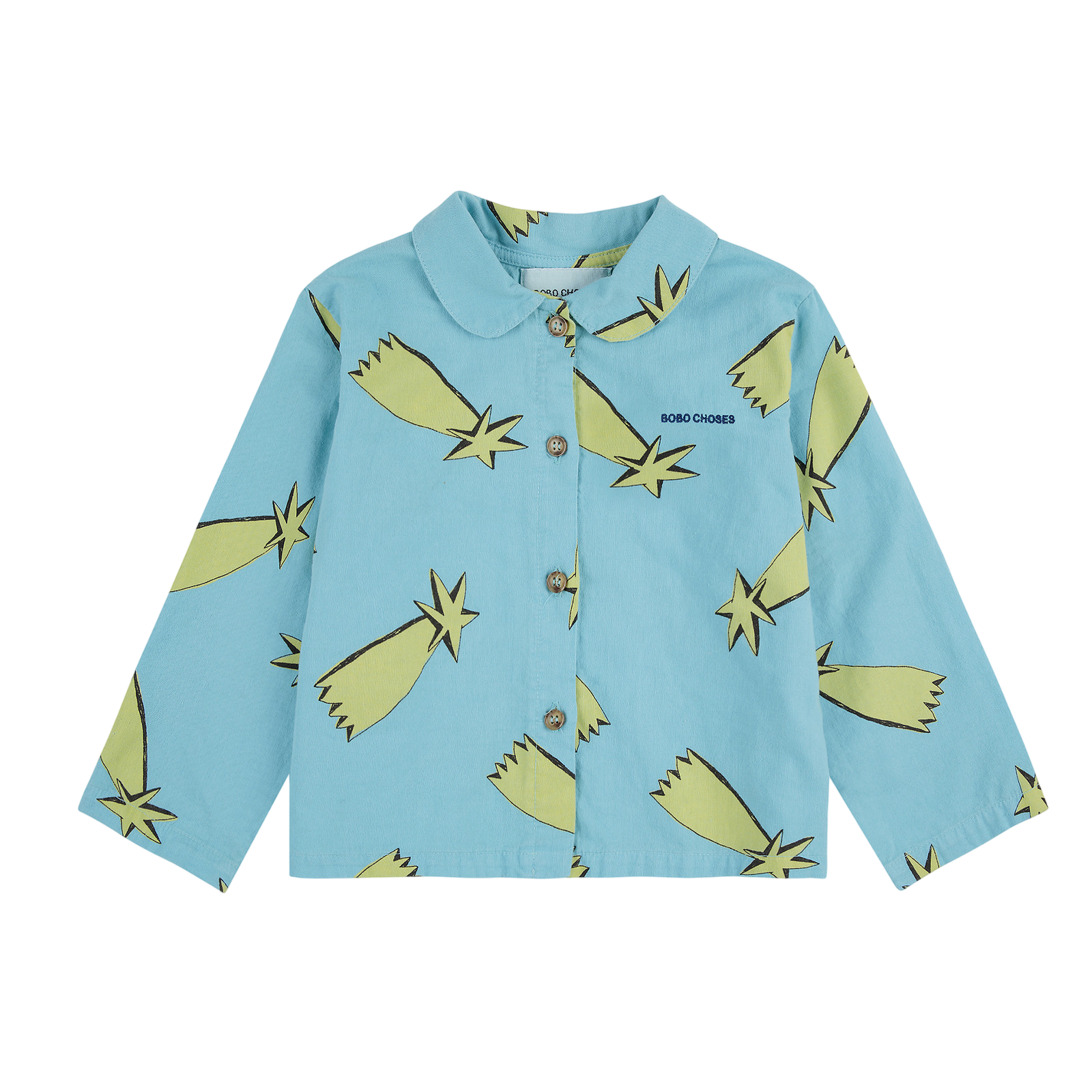 Baby Pyjama Shooting Stars All Over Midnight Blue