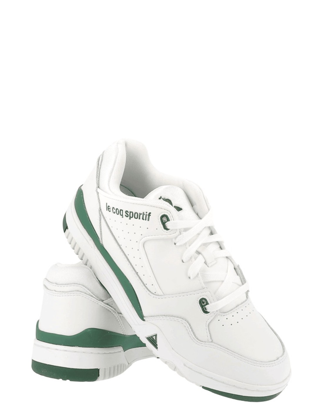 le coq sportif Sneakers homme LCS T1000 cuir blanc/vert