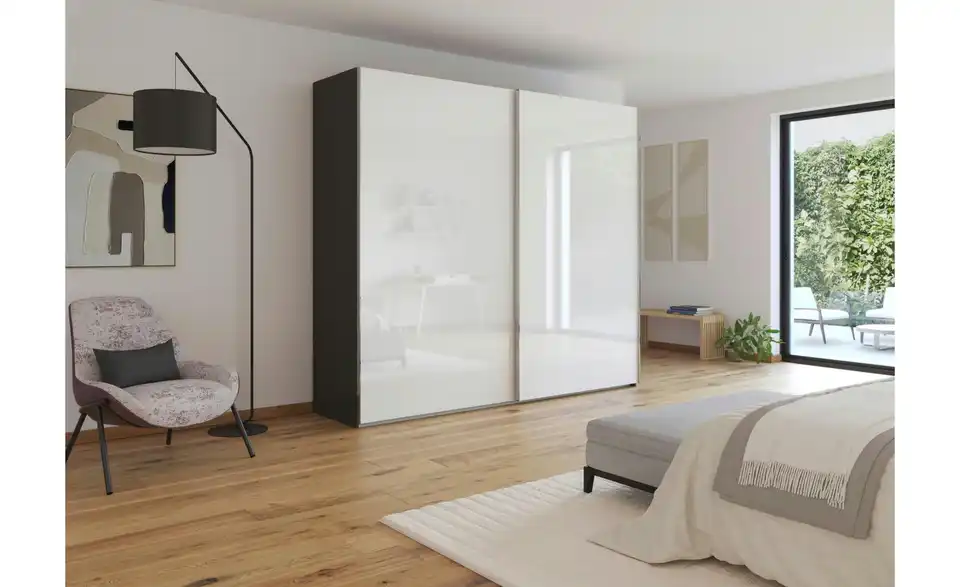 Schwebetürenschrank Fifty 251 cm 2 Stück