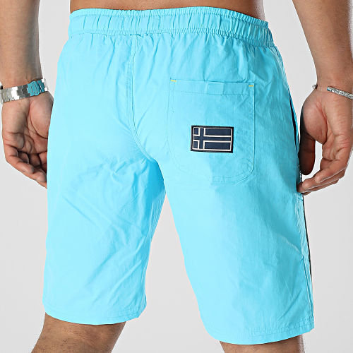 Short De Bain Bleu Clair