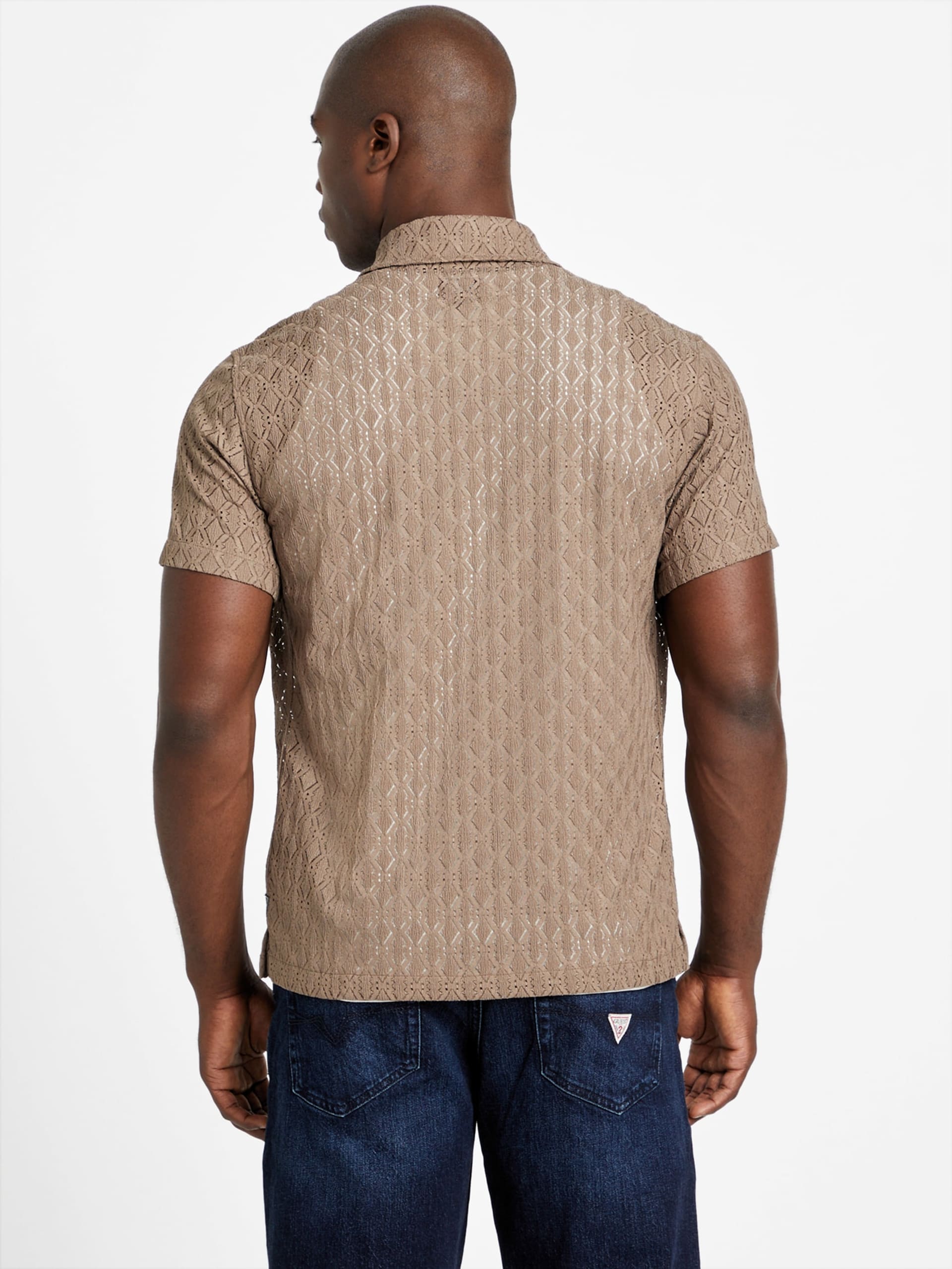 Camisa Reeves Perfurada