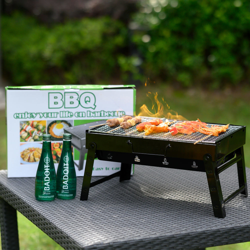 Decopatent inklapbare houtskool barbecue