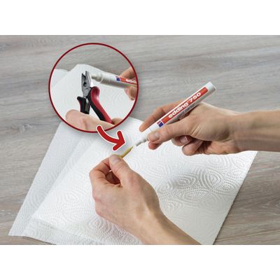 Edding 750 paint - Marqueur peinture - blanc