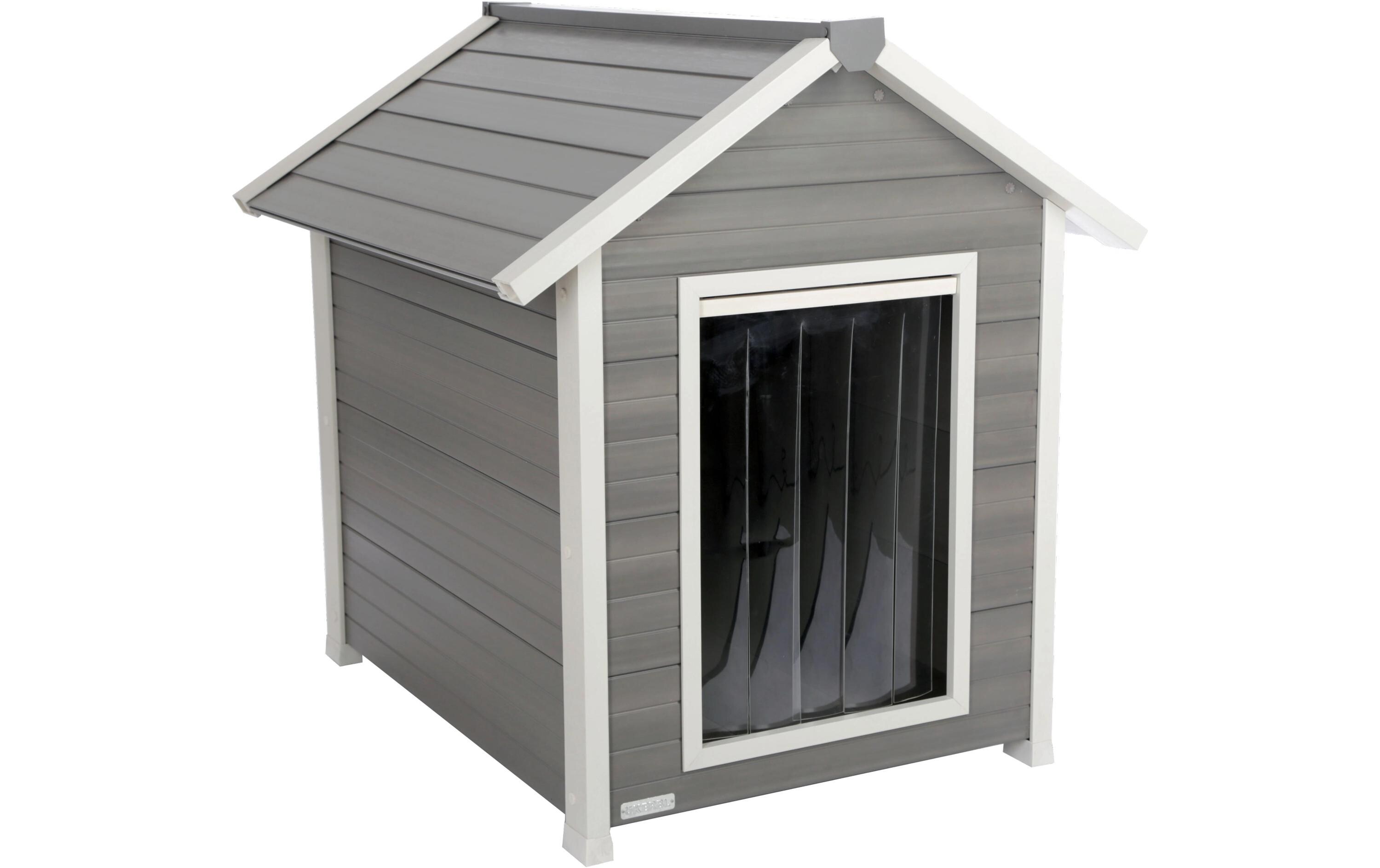 ECO-Hundehütte Hendry 101 cm x 88 cm x 98 cm<br>Wärmeisolierte Hundehütte
