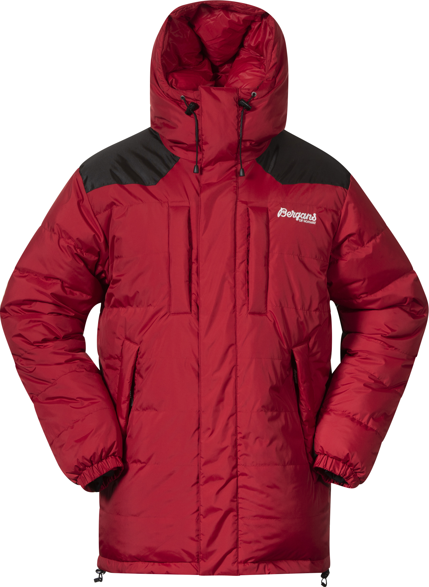 Expedition Down Unisex Parka Red/Black
