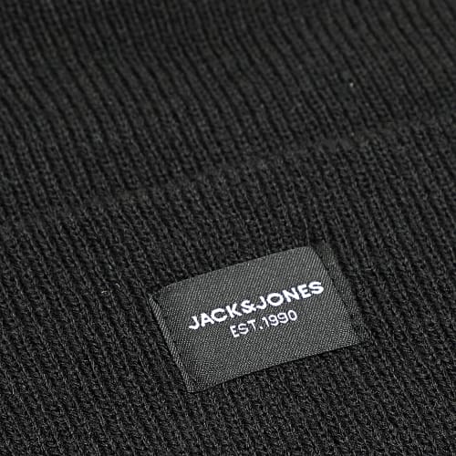 Lot Echarpe Et Bonnet Frost Noir Blanc