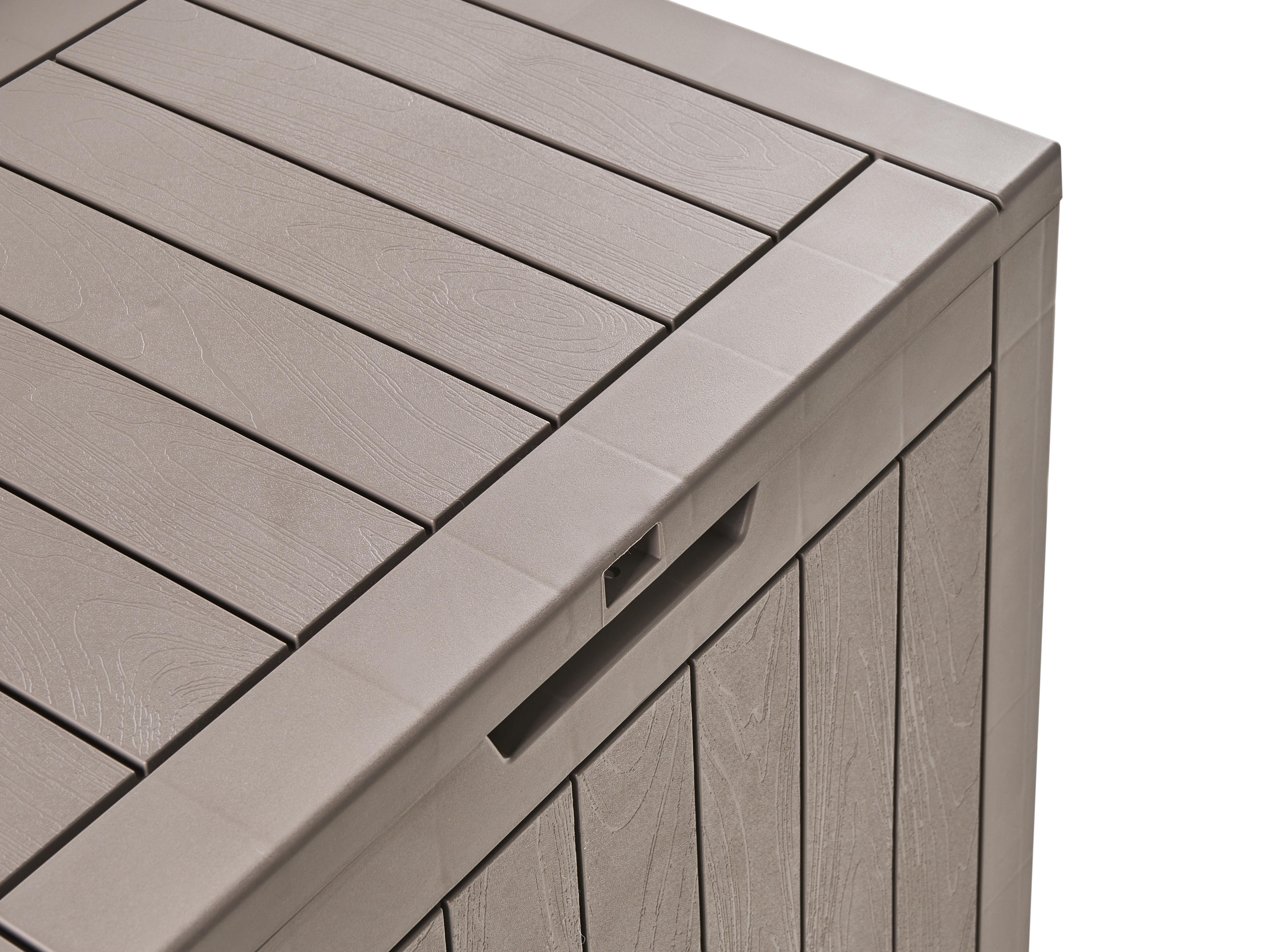 Kussenbox RECIFE 56 cm 43 cm Taupe