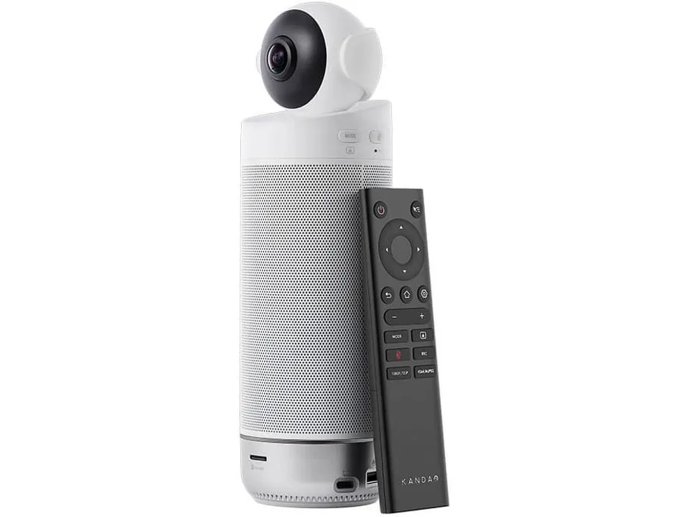Kandao Meeting S - Konferencekamera - farve - 1920 x 1080 - 720p, 1080p - audio - trådløs - HDMI - WiFi - LAN 10/100, Bluetooth 4.1 - USB 2.0 - MJPEG, H.264 - DC 12 V