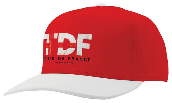 Casquette Tour de France Copenhague Rouge/Blanc