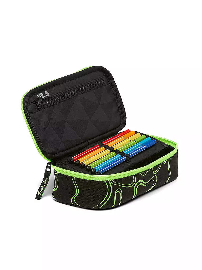 SATCH Federpenal - Schlamperbox Green Supreme schwarz