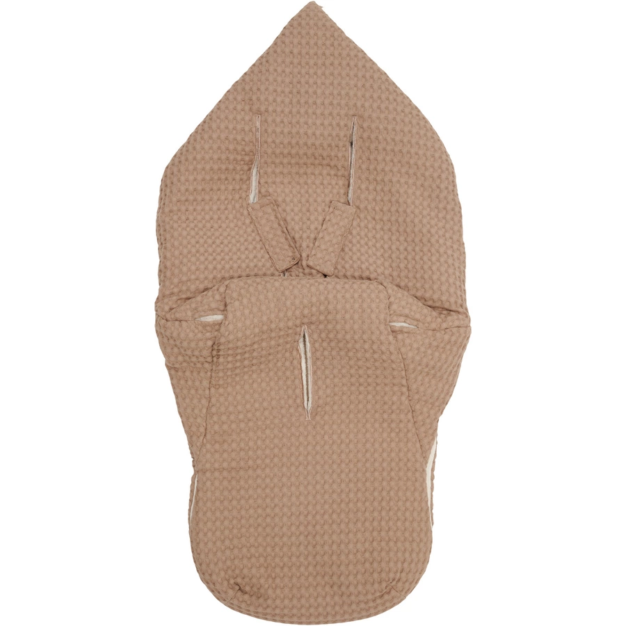 koeka Buggy Fußsack Plüsch Oslo braun