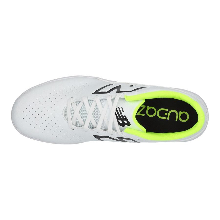 New Balance Audazo V6 Control IN - Blanc/Jaune Fluo