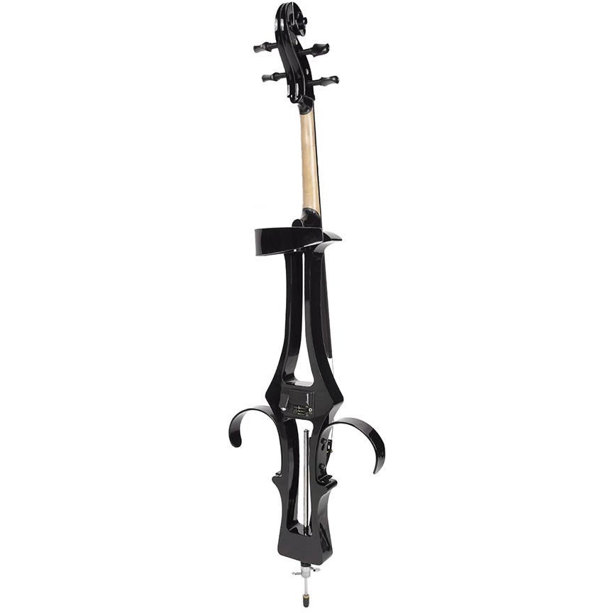 Leonardo EC-50-B elektrische cello met softcase en toebehoren