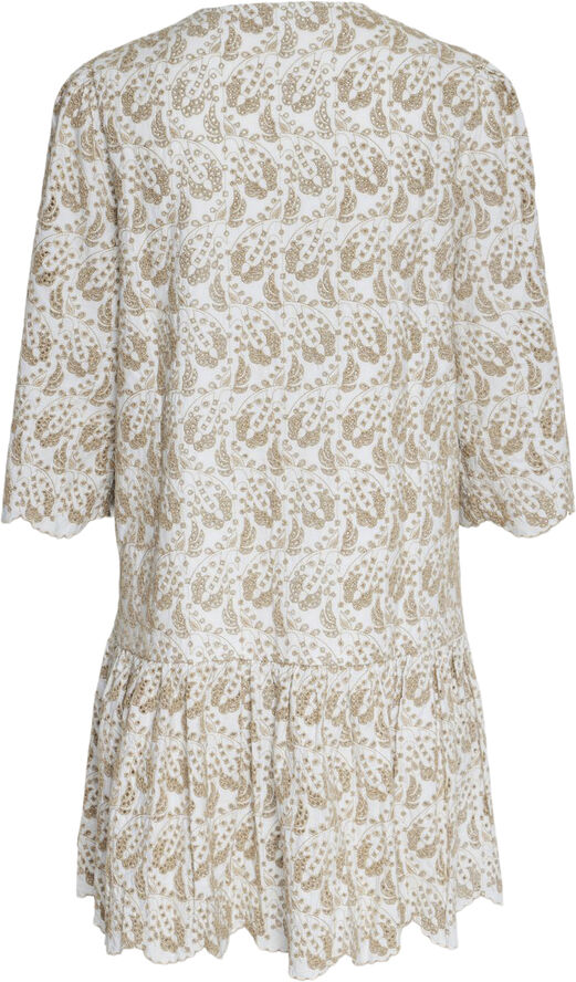 YAS YASAPRILLA 3/4 DRESS S. Grøn