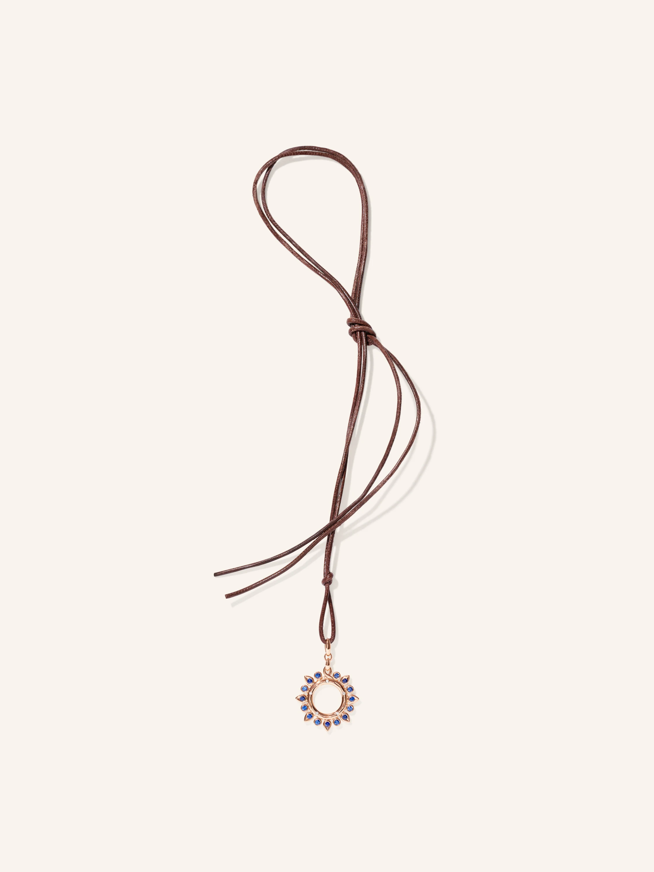 TAMARA COMOLLI Anhänger PENDANT GYPSY 'OCEAN' SUN SMALL 18K Roségold