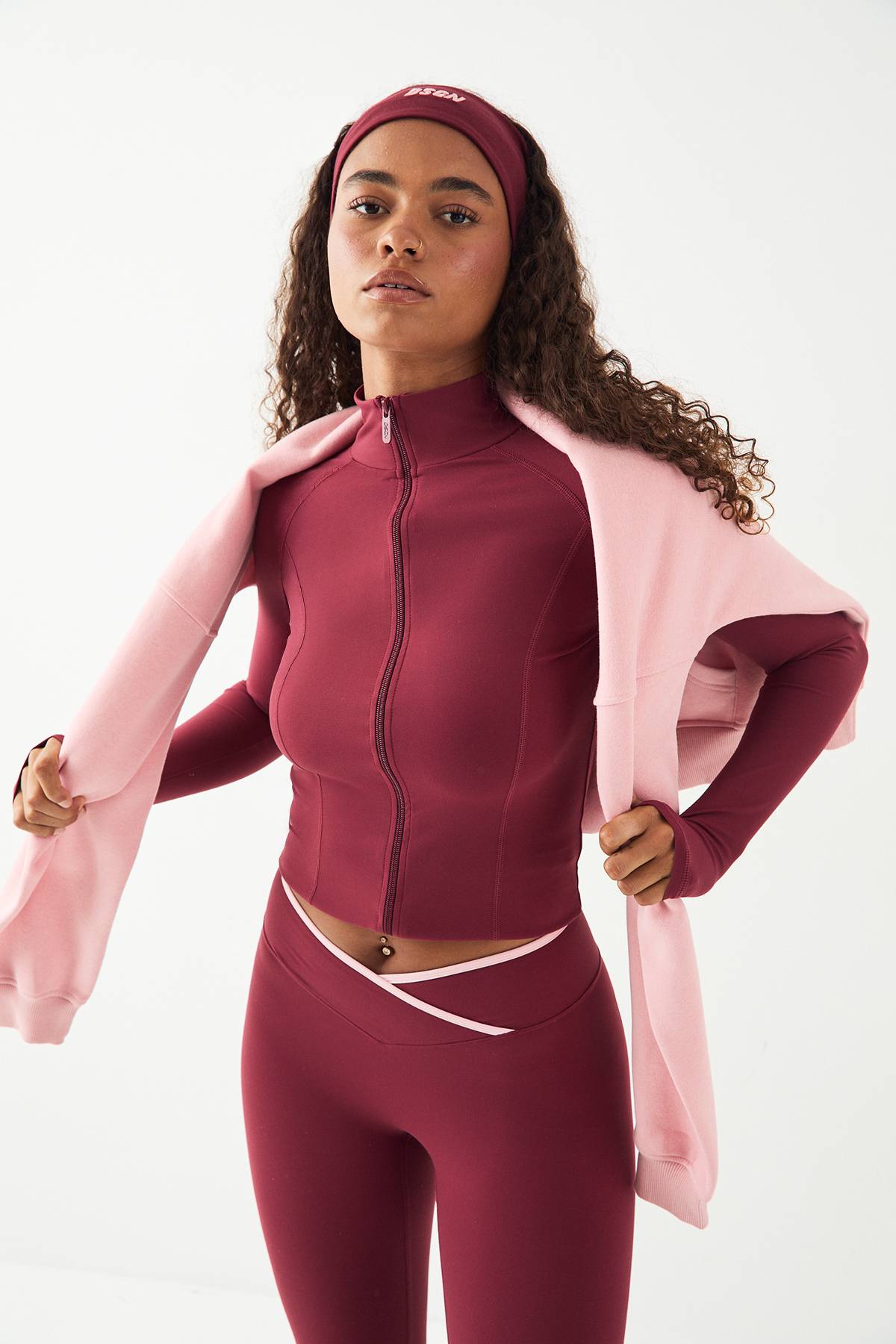 Veste Active DSGN Studio Sport à Fermeture Éclair