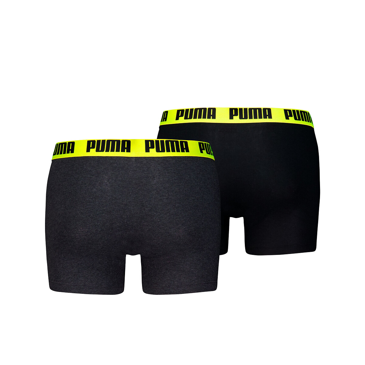 PUMA<br>Conjunto de 2 cuecas boxer lisas para uso diário