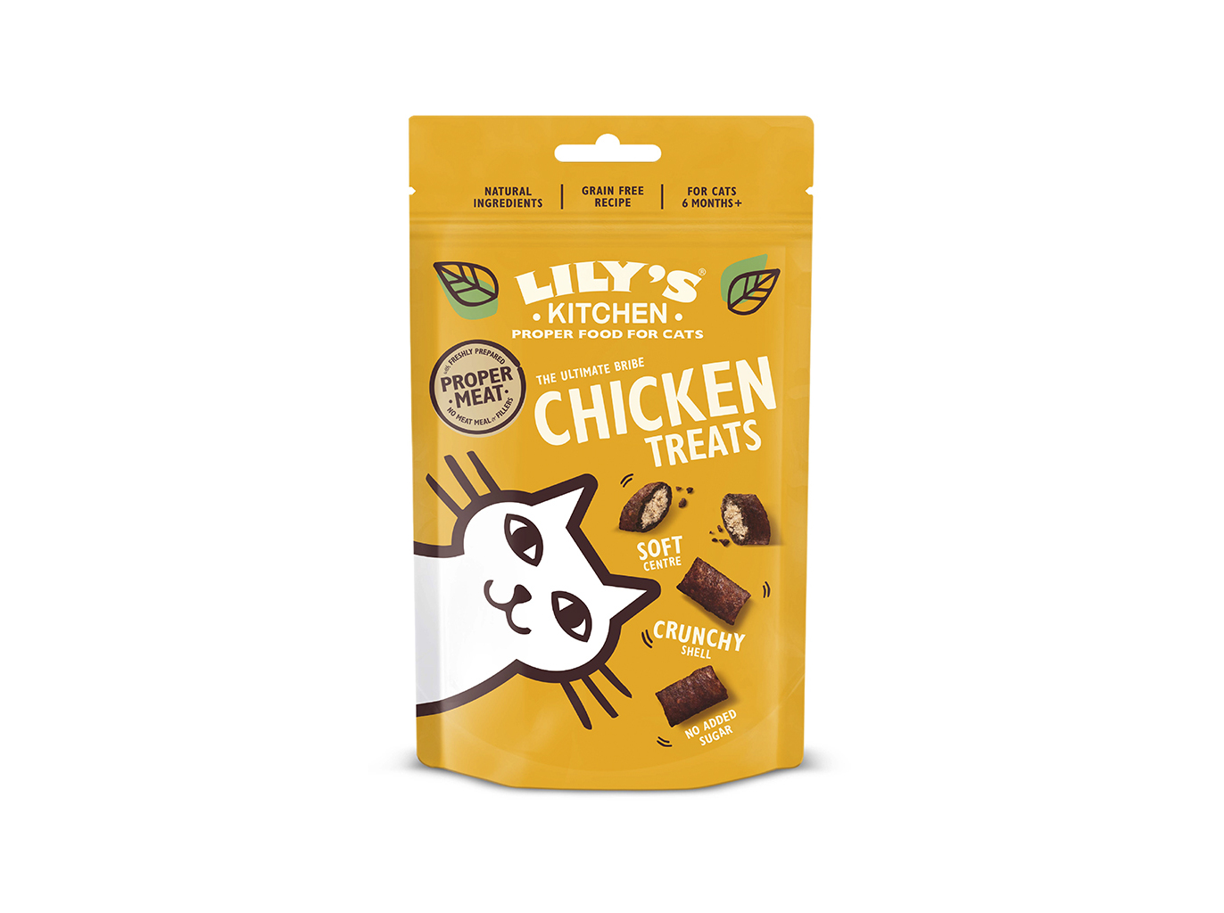 SNACKS PARA GATO LILY'S KITCHEN FRANGO 60G
