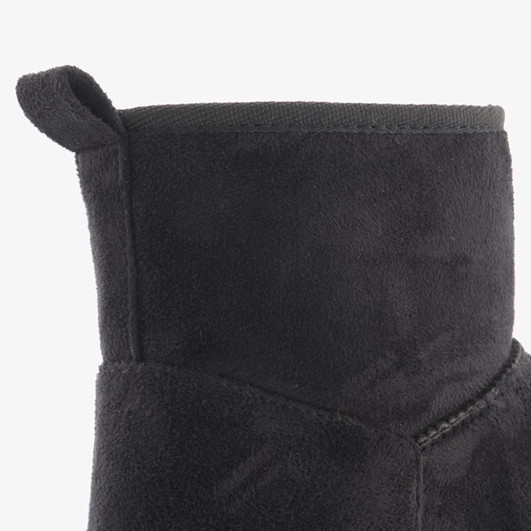 Thu!s hoge dames pantoffels zwart