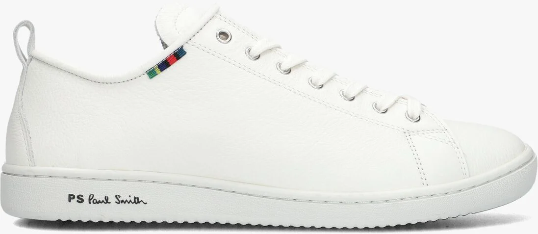 PS PAUL SMITH witte ps paul smith lage sneakers mens shoe miyata