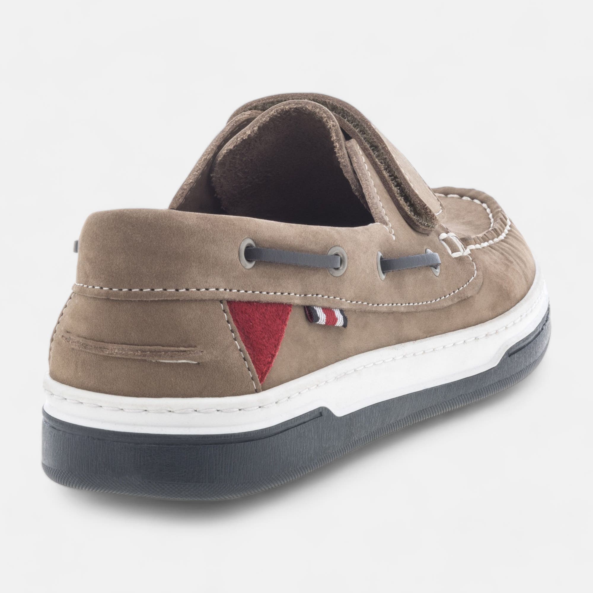 Mocassins Homme en cuir taupe