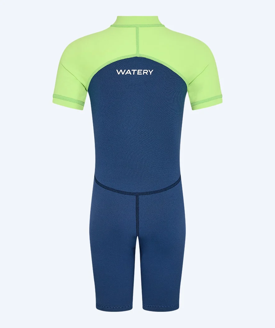 Watery UV våddragt til børn - Calypso Shorty - Atlantic Green