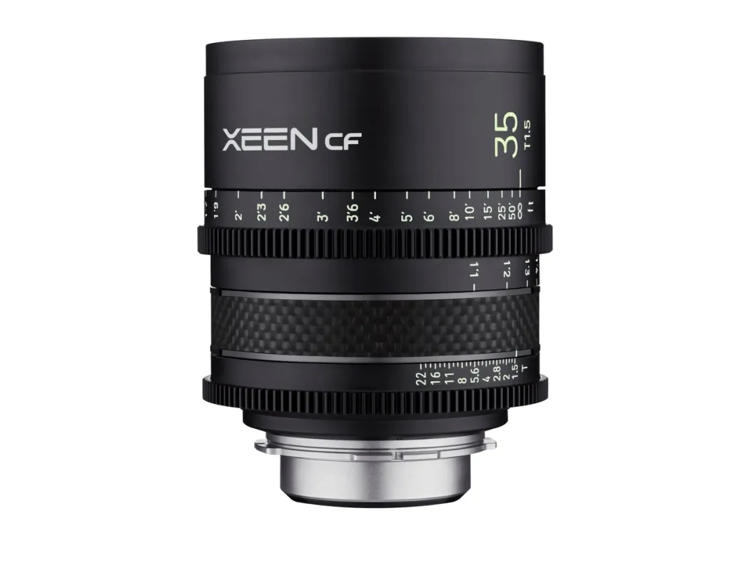 Samyang XEEN CF 35mm T1.5, PL, Biograflinser, PL-beslag