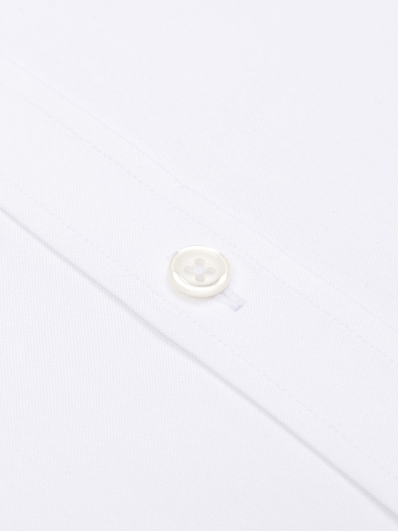 Chemise en pin point blanc