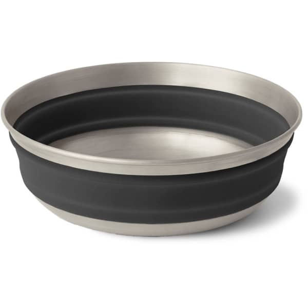 Vaisselle randonnée SEA TO SUMMIT DETOUR STAINLESS STEEL COLLAPSIBLE BOWL M BLACK