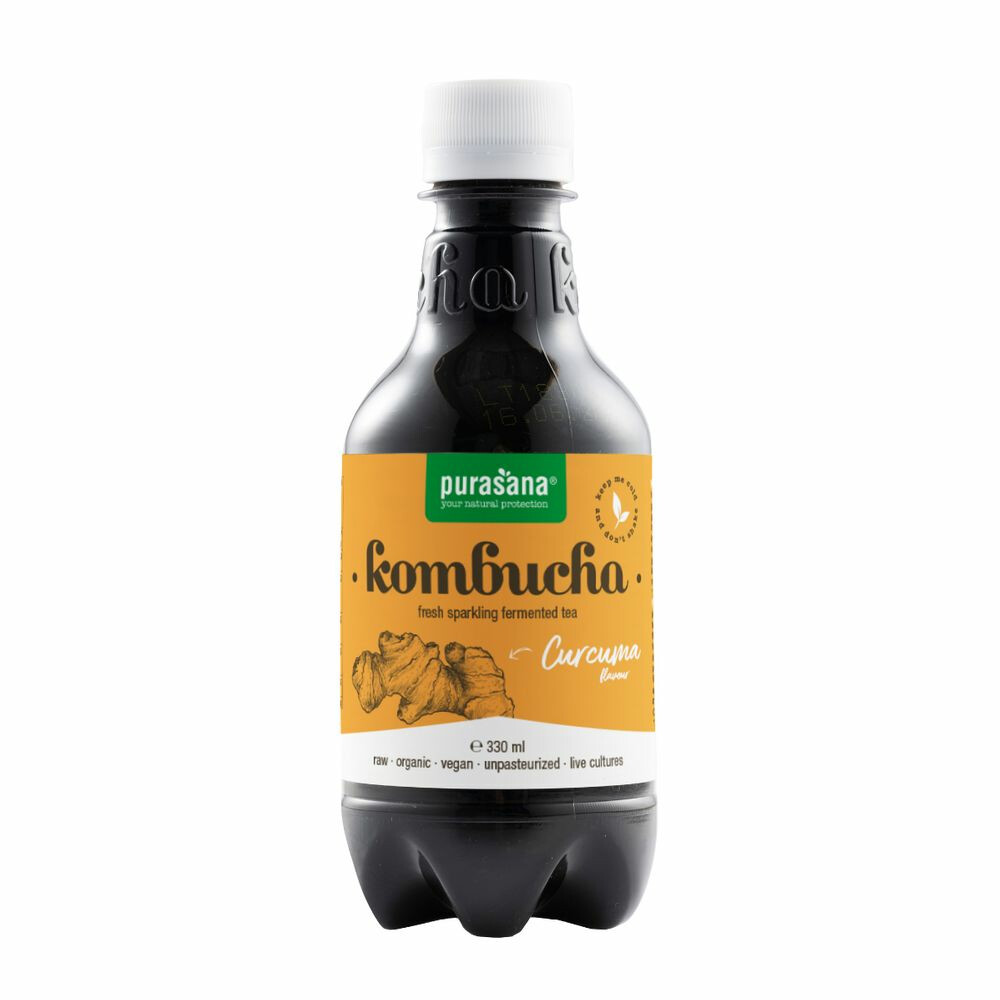 Purasana Kombucha Kurkuma Bio330 ml