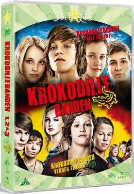 Krokodillebanden 1-3 - DVD