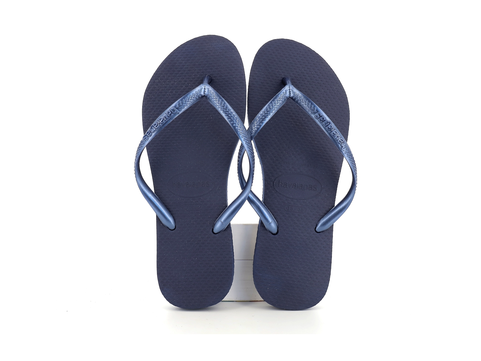 Havaianas-SLIM Plastique Bleu nuit