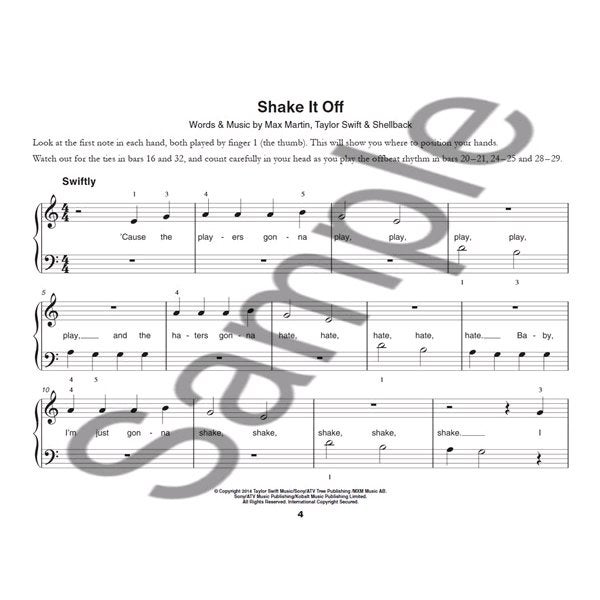 Wise Publications - John Thompson's Easiest Pop Songs