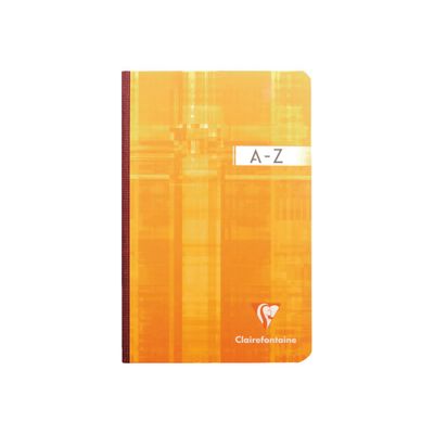Clairefontaine - Répertoire broché A4 (21x29,7 cm) - 192 pages - petits carreaux (5x5 mm) - disponible dans différentes couleurs