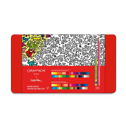 CARAN D'ACHE® Multi-Set KEITH HARING, Sonderedition