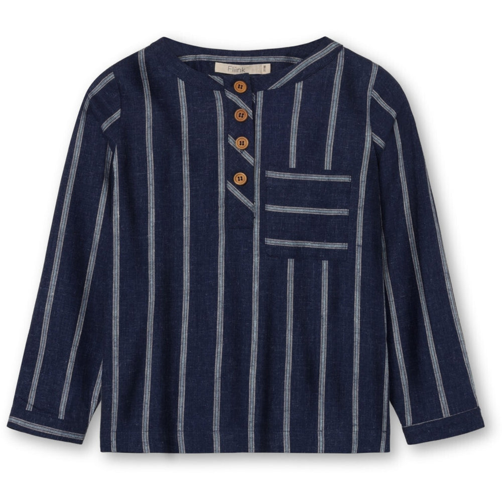 Køb Fliink Insignia Blue / Sandshell Vira Skjorte