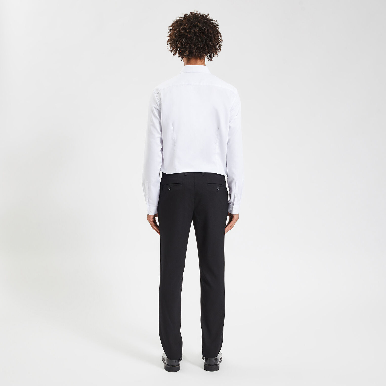 Pantalon de costume coupe slim Noir