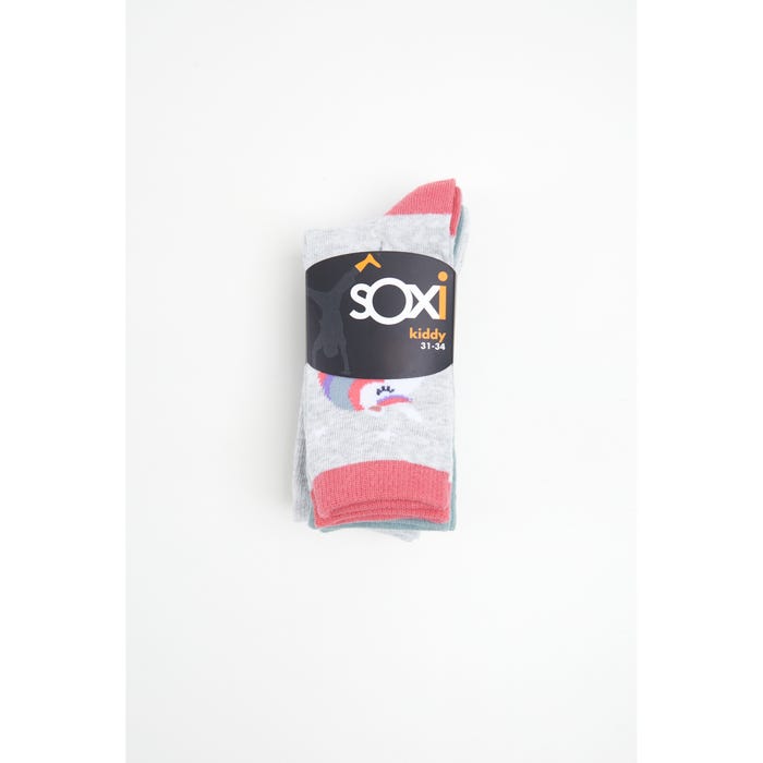 sOxi-Kids 4-pack sokken unicorn - sOxi