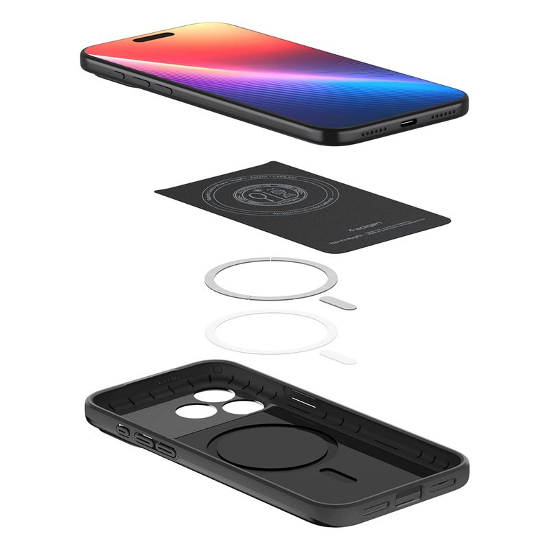 iPhone 17 Pro Thin Fit MagSafe Case Hülle (ACS10339) - Schwarz