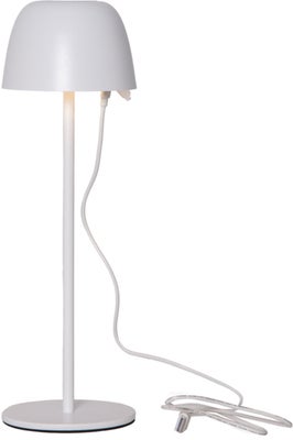 Star Trading Bordlampe Ronda, Hvit