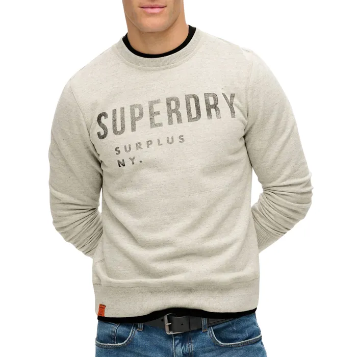 Superdry Surplus Graphic Crew Sweater Heren