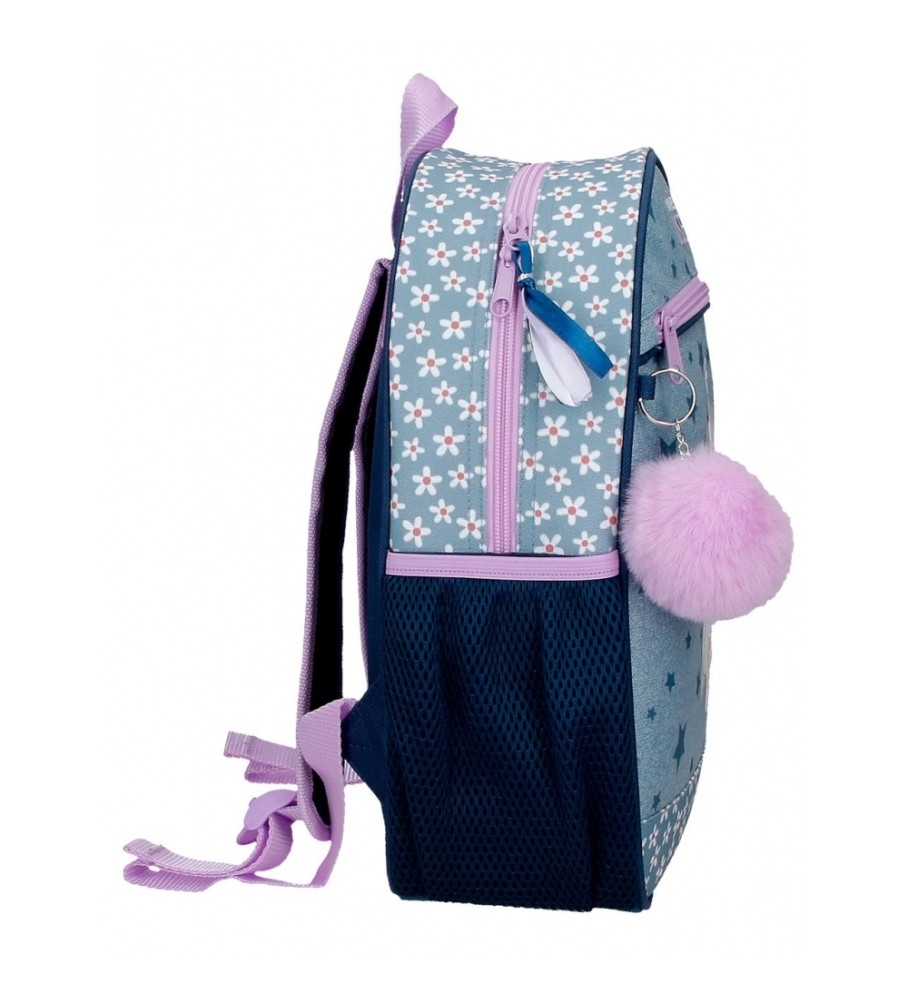 Disney Mochila Minnie Style azul -27x33x11cm-
