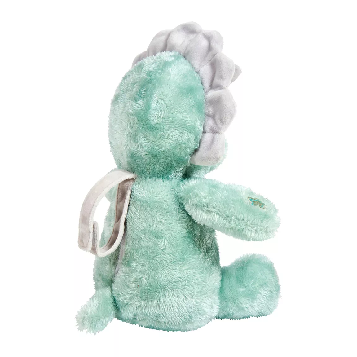 Peluche veilleuse et musicale bébé Dino Verte