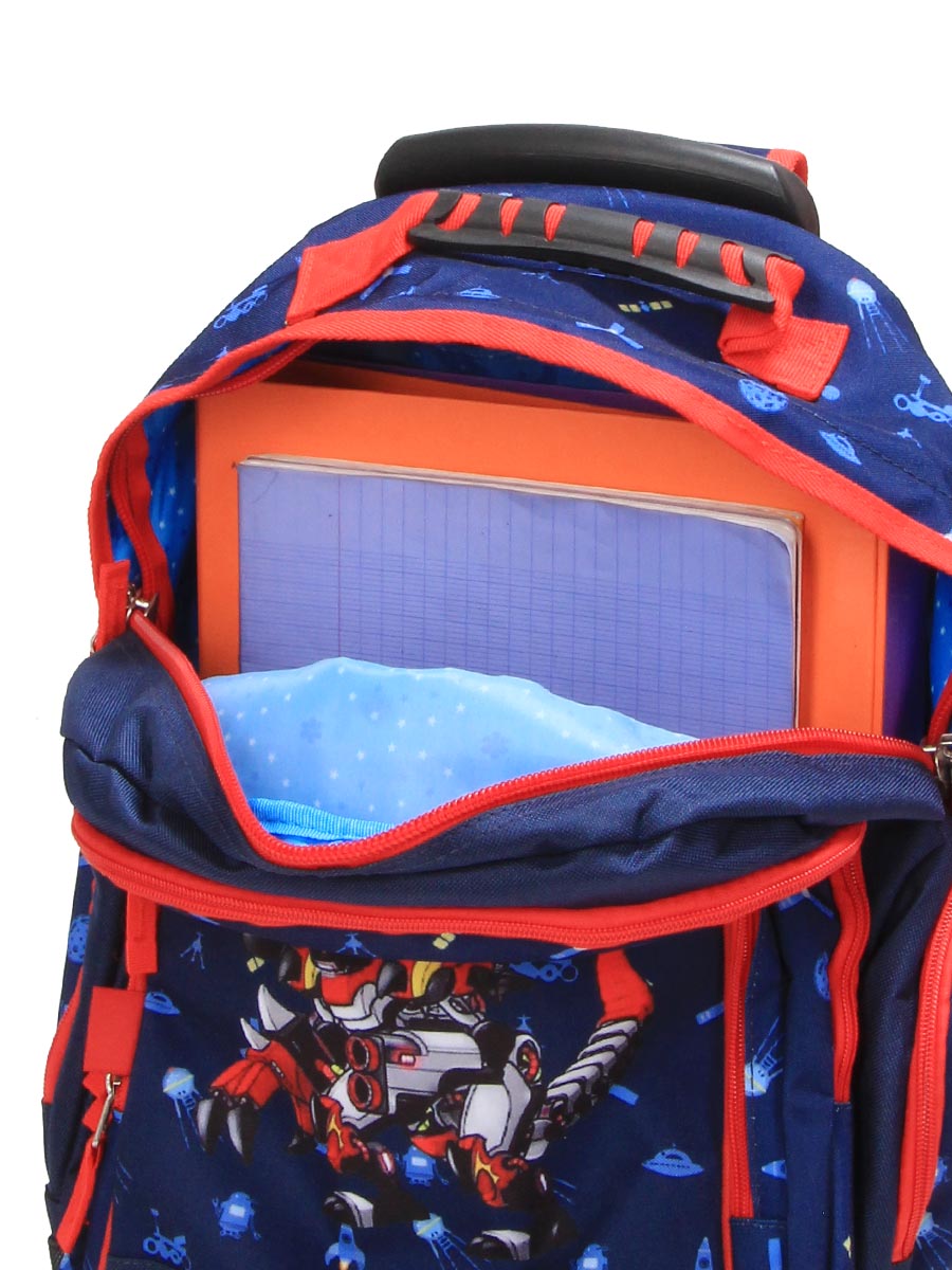 Sac À dos À roulettes Snowball Kid Robot Dino